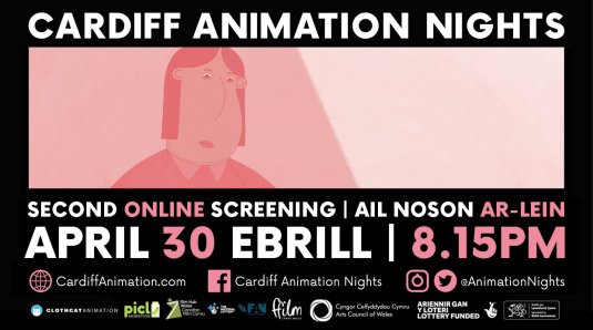 Cardiff Animation Nights Online Event 30 April 20h15 BST 30 Avril 21H15 CET Time Made Of Strawberries
