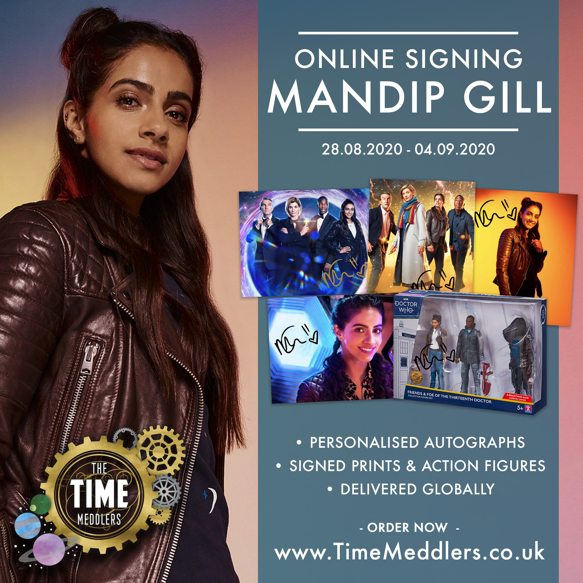 Mandip Gill Time Meddlers Signing Time Made Of Strawberries Un Temps De Fraises